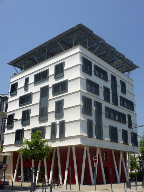 Immeuble à énergie positive à Grenoble